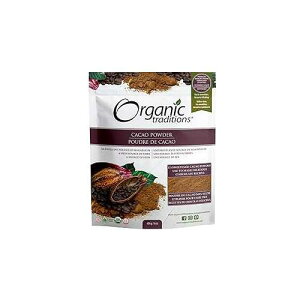 Organic Traditions I[KjbNpE_[AJJIA16IX Organic Traditions Organic Powder, Cacao, 16 Ounce