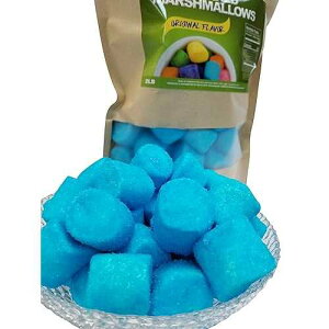 }V} 2 |h (A2 |h) Sugarman Candy Sugared Marshmallows 2 Pounds (Blue, 2 Pounds)