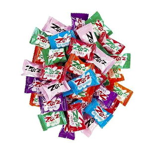 Zotz Fizz Power Candy Assorted - Fruit Flavored Hard Candy with a Fizzy Center 5-Pound Bag, Single Pack Gluten-Free