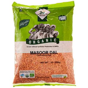 24 }^ 24 }g I[KjbN }\[ _ - 2 |hA2 |h 24 Mantara 24 Mantra Organic Masoor Dal - 2 Lb,, 2 Pound