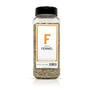 Fennel Seeds - Spiceology Whole Fennel Seed - 14 ounces