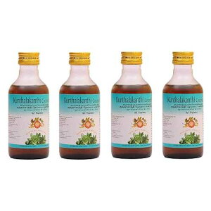 4 x AVP �N���^���J���e�B �R�R�i�b�c�I�C�� - 200ml (4 �p�b�N) Arya Vaidya Pharmacy 4 x AVP Kunthalakanthi Coconut Oil - 200ml (Pack of 4)