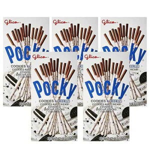 [ 5 pbN ] OR |bL[ NbL[N[ rXPbgXeBbN 2.47 IX [ 5 Packs ] Glico Pocky Cookies and Cream Biscuit Stick 2.47 Ounce