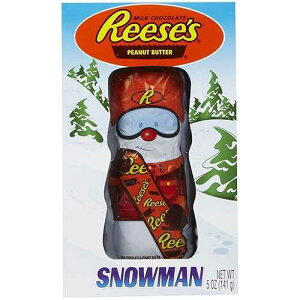 Reese's Holiday �s�[�i�b�c�o�^�[ �X�m�[�}���A5�I���X �p�b�P�[�W Reese's Holiday Peanut Butter Snowman, 5-Ounce Package