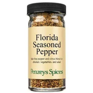 Florida Seasoned Pepper By Penzeys Spices 2.6 oz 1/2 cup jar (Pack of 1)