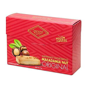 Diamond Bakery Hawaiian Shortbread Macadamia Nut Cookies, Original 4 ounce (113g)