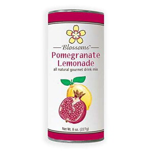 UN l[h hN ~bNX (UN l[hA8 IX) Blossoms By Java Frost Pomegranate Lemonade Drink Mix (Pomegranate Lemonade, 8 oz)