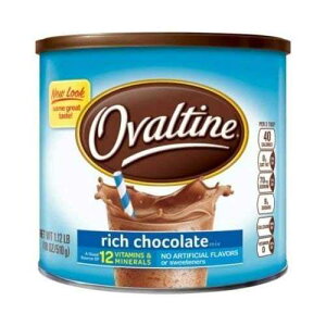 Ovaltine �h�{�h�����N�A���b�`�`���R���[�g�A1.12 �|���h [2 �p�b�N] Ovaltine Nutritional Drink, Rich Chocolate, 1.12 Lb [Pack of 2]