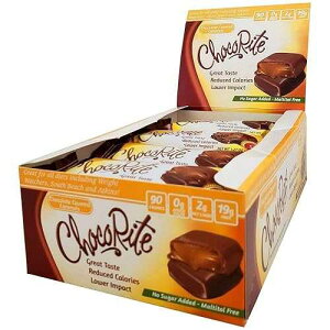 ChocoRite - _CGbg `R[g Jo[h L - 16 / - @ - J[ - Y ChocoRite - Diet Chocolate Covered Caramels - 16/Box - High Fiber - Low Calorie - No Sugar Added