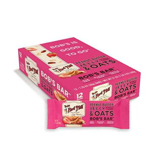 {uY bh ~ s[ibc o^[ [[ƃI[c {uY o[A12  Bob's Red Mill Peanut Butter Jelly and Oats Bob's Bar, 12 Count