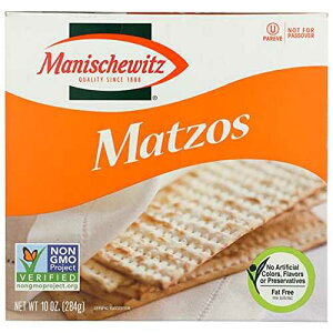 Manischewitz, }bcHX A10 IX Manischewitz, Matzos Unsalted, 10 Oz
