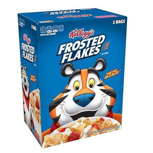 PbO tXg t[N VA - CoÂHAbATCYA33 IX {bNX Kellogg's Frosted Flakes Cereal - Sweet Breakfast that Lets Your Great Out, Fat-Free, Giant-Size, 33 Oz Box