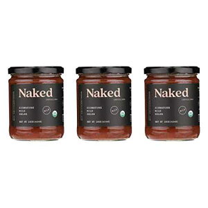 I[KjbN VOl`[ ng}g TT - Mx - }Ch - Naked Infusions  - 16 IX W[ 3 pbN Organic Signature Ripe Tomato Salsa - Heat Level - Mild - by Naked Infusions - 3 pack of 16 oz Jar