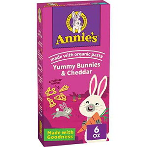 Anniefs Annie's Homegrown Bunny Shape Pasta & Yummy Cheese Macaroni and Cheese (Pack of 3)