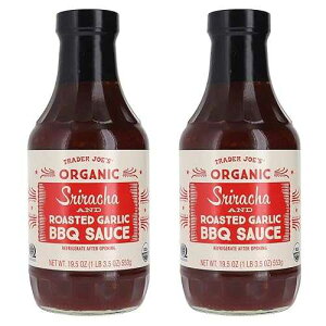 g[_[W[Y I[KjbN V`[ƃ[Xg K[bN BBQ \[X oh (2 pbN) Trader Joe's Organic Sriracha and Roasted Garlic BBQ Sauce Bundle (2 Pack)
