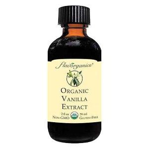 Flavorganics �G�L�X - �s���A �o�j�� (35% �L�@�A���R�[��)�A2 �I���X (4 �p�b�N) Flavorganics Extract-Pure Vanilla(35% Organic Alcohol), 2-Ounce (Pack of 4)
