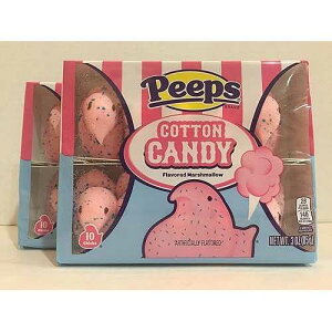 Peeps ł킽 2 pbNAv 20 H Peeps Limited Edition Cotton Candy Pack of 2, 20 chicks total