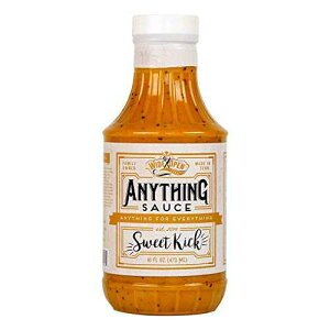 Wide Open Foods GjVO\[X - ƒLb`p̓VR̒p (XC[gLbN}X^[hA1pbN) Wide Open Foods Anything Sauce - All Natural Flavorful Cooking For Home & Kitchen Use (Sweet Kick Mustard, 1 
