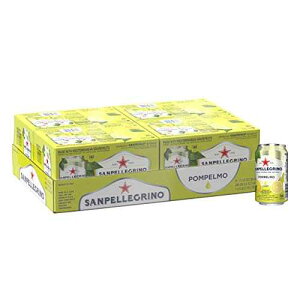 TyOm |y Xp[NO O[vt[c W[X (330ml  x 24 )A11.15 FlBIY (24 pbN) San Pellegrino Pompelmo Sparkling Grapefruit Juice (24 x 330ml Cans), 11.15 Fl. Oz (Pack of 24)
