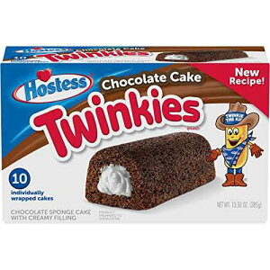 zXeX `R[g P[L gDCL[YA10 A13.58 IX (1 pbN) Hostess Chocolate Cake Twinkies, 10 Count, 13.58 Ounce (Pack of 1)