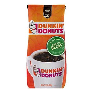 _L h[ic OEh R[q[ - d 12 IX (2 pbN) (_L fJtF) Dunkin' Donuts Dunkin Donuts Ground Coffee - Net Wt 12 OZ (Pack of 2) (Dunkin Decaf)