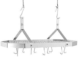 Cuisinart ���p�`�݂艺���������b�N�A�X�e�����X�X�`�[�� Cuisinart Octagonal Hanging Cookware Rack,Stainless steel