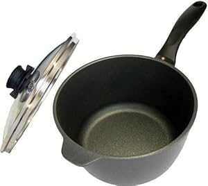 Swiss Diamond �L���X�g�A���~�j�E�� �m���X�e�B�b�N 3.2 �N�H�[�g �\�[�X�p�� �W�t�� Swiss Diamond Cast-Aluminum Nonstick 3.2-Quart Saucepan with Lid