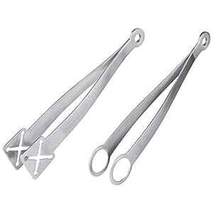Prepworks by Progressive Appetizer Tongs, Stainless Steel - Set of 2