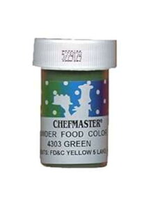 VFt}X^[ pE_[HpFfA3 grB-  Chefmaster Powder Food Color, 3 gr. - Green