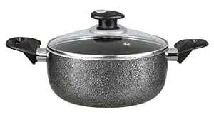 Brentwood �m���X�e�B�b�N 2-1/2 MM �A���~�j�E�� �_�b�` �I�[�u���A2 �N�H�[�g�A�O���[ Brentwood Non-Stick 2-1/2 MM Aluminum Dutch Oven, 2-Quart, Gray