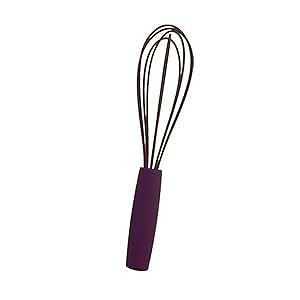 OA[g VRAĊ p[v Supreme Housewares Gourmet Art Silicone Whisk, Purple
