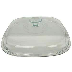 Corningware A12C �L���Z���[���M�p�����p�K���X�W (�M�͕ʔ���) Pyrex Corningware A12C Replacement Glass Lid for Casserole Dishes (Dishes Sold Separately)