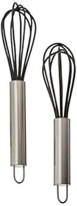 Farberware vtFbVi VR ~jAĊ (2 Zbg)AubN Farberware Professional Silicone Mini Whisks (Set of 2), Black