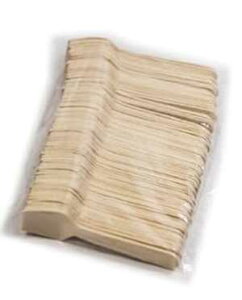 Perfect Stix O[Xv[ 95-1000ct ؐ` ͔쉻\ȃJg[eCX^[Xv[ ʕtA 3-1/2 C` (1000 pbN) Perfect Stix Green Spoon 95-1000ct Wooden Square Compostable Cutlery Tast