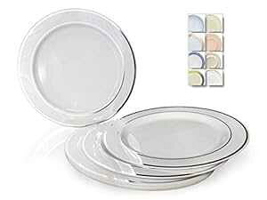 @ v[g120pbN ̎ĝăEFfBOp[eB[vX`bNv[g (10.5C`fBi[v[gAzCg&Vo[) OCCASIONS FINEST PLASTIC TABLEWARE OCCASIONS 120 Plates Pack, 