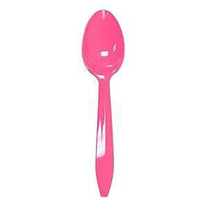 Karat U2008 (sN) 5 C` PP ʎĝăeB[Xv[AsN (1000 pbN) Karat U2008 (Pink) 5" PP Medium-Weight Disposable Teaspoon, Pink (Pack of 1000)
