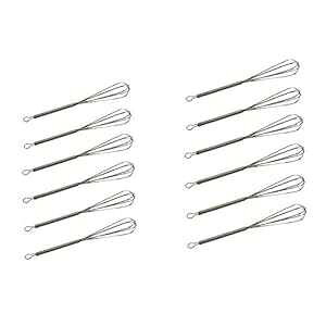 ~jAĊ 7C` 12 GEPOR Mini Whisks 7 inch 12Pcs