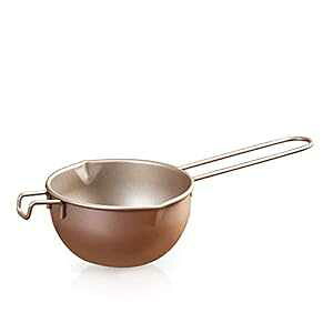 `R[ĝځAmXeBbNR[eBO_u{C[CT[gx[LOc[450ml}XNAno^[`R[g LI-GELISI Chocolate Melting Pot, Non-Stick Coating Double Boiler Inser