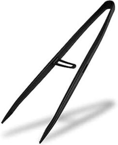 ZLWp ϔMbNiCLb`gO OObv H@Ή Product of Gifu Japan Seki Japan Heat Resistant Locking Nylon Kitchen Chopstick Tongs, Long Grip, Dishwasher Safe