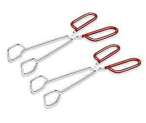 XeXX`[Lb`gO Hiash ϋvNbLOgO Obv͂̍10C`͂݃gO KȐԂnht o[xL[p 2Zbg Stainless Steel Kitchen Tongs Hiash H