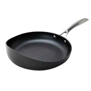 Rad USA 12�h Radical Pan: Nonstick Frying & Saute Pan, Skillet, With Stainless Steel Handle, for Gas, Induction, Electric Cooktops, Hard-Anodized, Dishwasher Safe. Oven safe, SGS & NSF Certified. PFOA-free