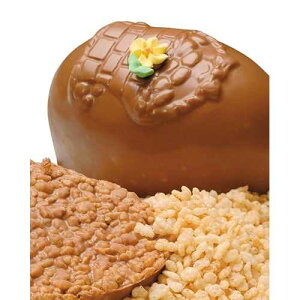 tBftBA LfB[Y NXvCX C[X^[GbOA~N`R[g 7IX Mtg{bNX Philadelphia Candies Crisped Rice Easter Egg, Milk Chocolate 7 Ounce Gift Box
