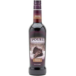 Upouria �R�[�q�[�V���b�v - ���J�����A100% �O���e���t���[�A�r�[�K���A�����i�s�g�p�A750 mL �{�g�� Sunny Sky Upouria Coffee Syrup - Mocha Flavoring, 100% Gluten Free, Vegan, and Non Dairy, 750 mL Bottle