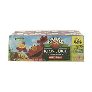 Abv&Cu 100%W[X Gp` 8ct Apple & Eve 100% Juice Elmo's Punch, 8 ct