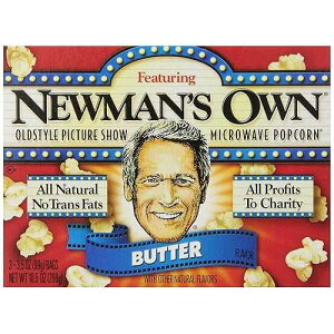 Newman's Own Old Style Picture Show 電子レンジポップコーン、バター、3 個 (1 個パック) Newman's Own Old Style Picture Show Microwave Popcorn,Butter, 3 Count (Pack of 1)