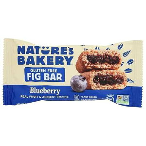 Nature's Bakery Oet[ C`WNo[ - u[x[ - 12-2 IX cCpbN/d 24 IX Nature's Bakery Gluten Free Fig Bars - Blueberry - 12-2 oz Twin Pack/Net Wt 24 OZ