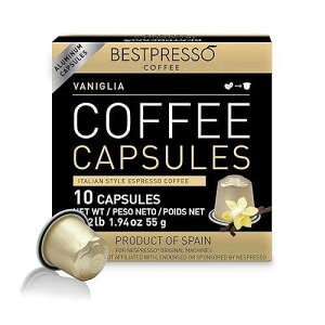 Bestpresso R[q[ lXvb\IWi}Vp 120|bh F肳ꂽ{̃GXvb\t[o[pbN oj|bh lXvb\IWiƌ݊ 60Ԗۏ Bestpresso Coffee fo