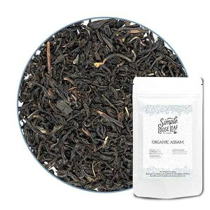 Simple Loose Leaf Tea Company Simple Loose Leaf - Organic Assam Tea - Premium Loose Leaf Black Tea - High Caffeine - Rich and Malty (4 Ounce)
