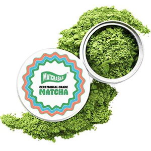 MATCHABAR Zj[O[hΒpE_[ (30g ) v~AEݖ{iY NIȕARGlM[AA~m_ MATCHABAR Ceremonial Grade Matcha Green Tea Powder (30g Tin) Premium, First Harvest