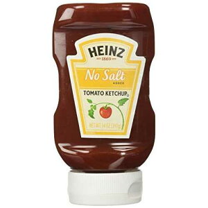 nCc g}gP`bvA14IX (2pbN) Heinz No Salt Added Tomato Ketchup, 14 Ounces (Pack of 2)